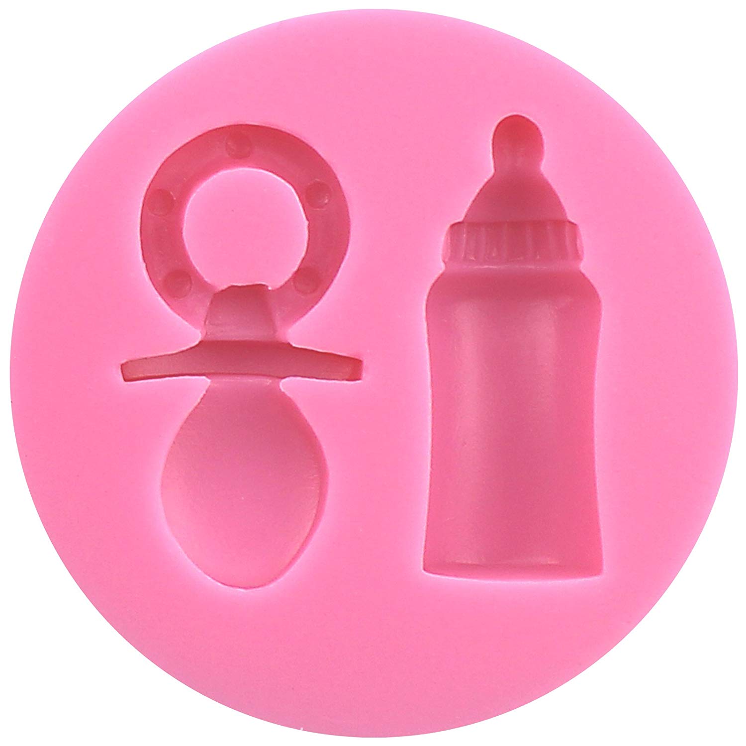 Baby Shower Soap Mold - MoldFun Baby Feet Carriage Feeding Bottle Pacifier