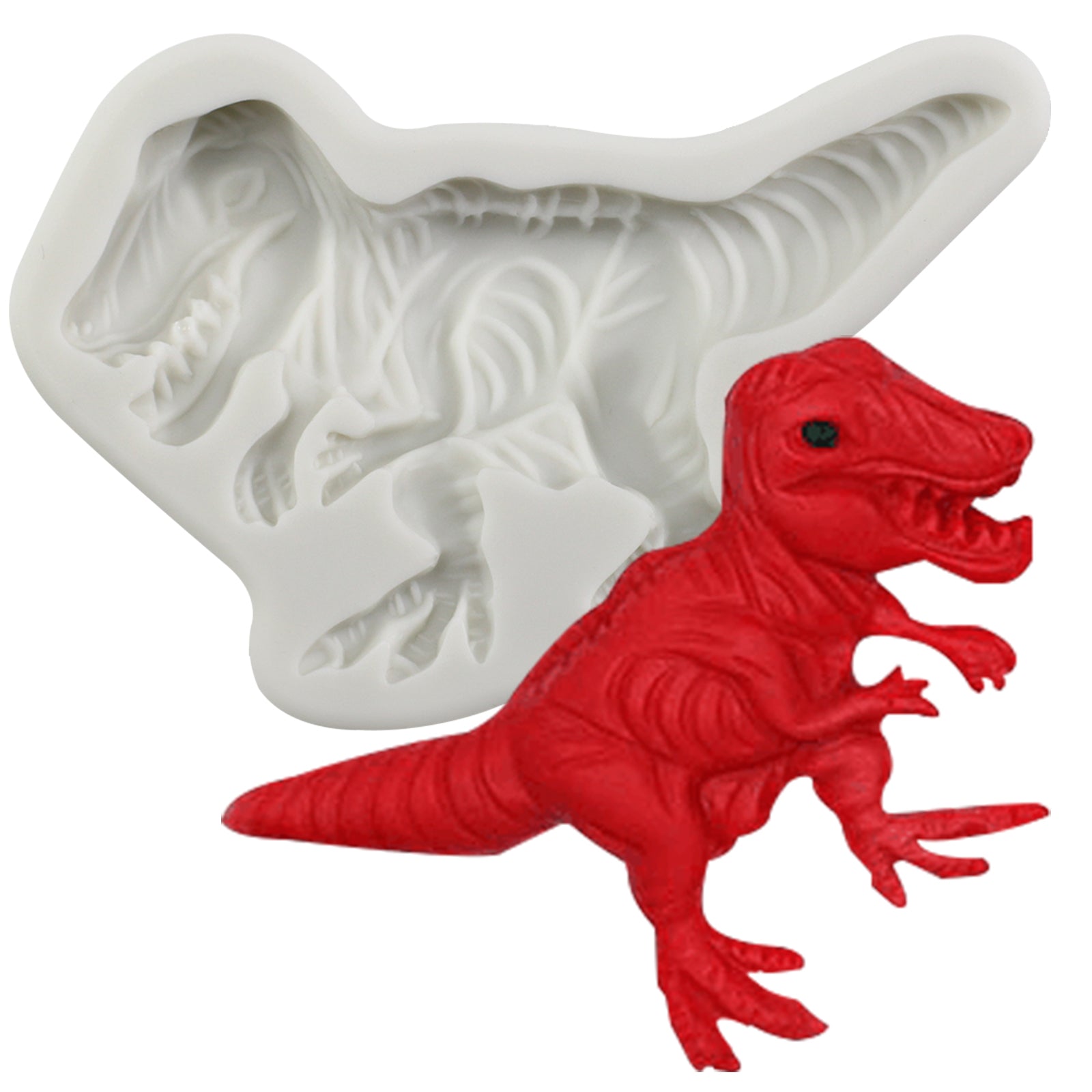 Dinosaur Fondant Silicone Mold Carcharodontosaurus 2.6inch – FUNSHOWCASE