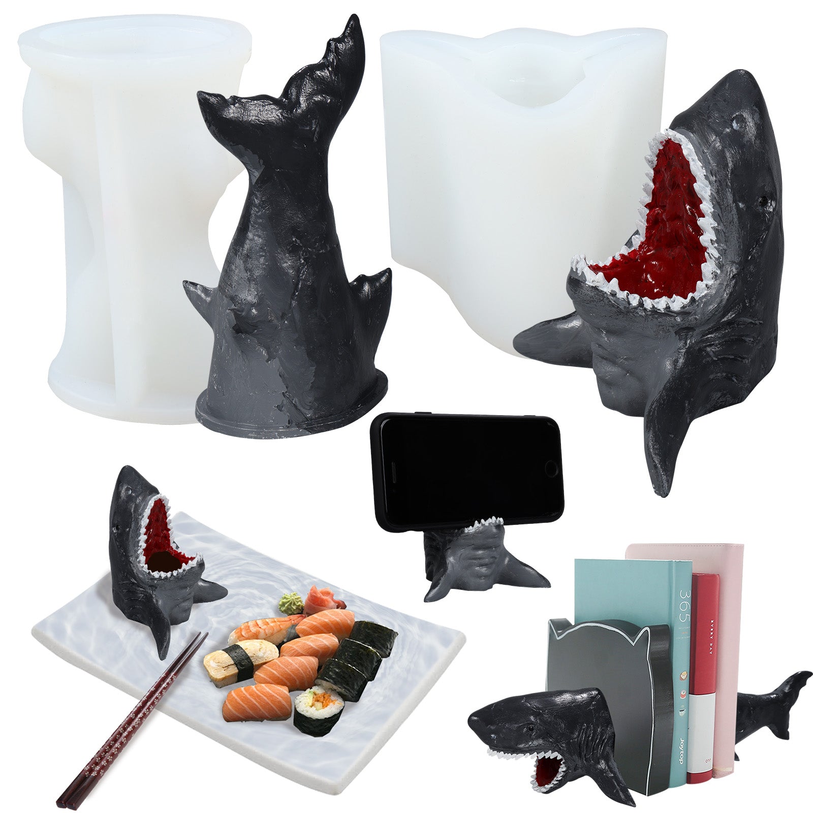 Shark and Seal Silicone Resin Mold Set – Phoenix