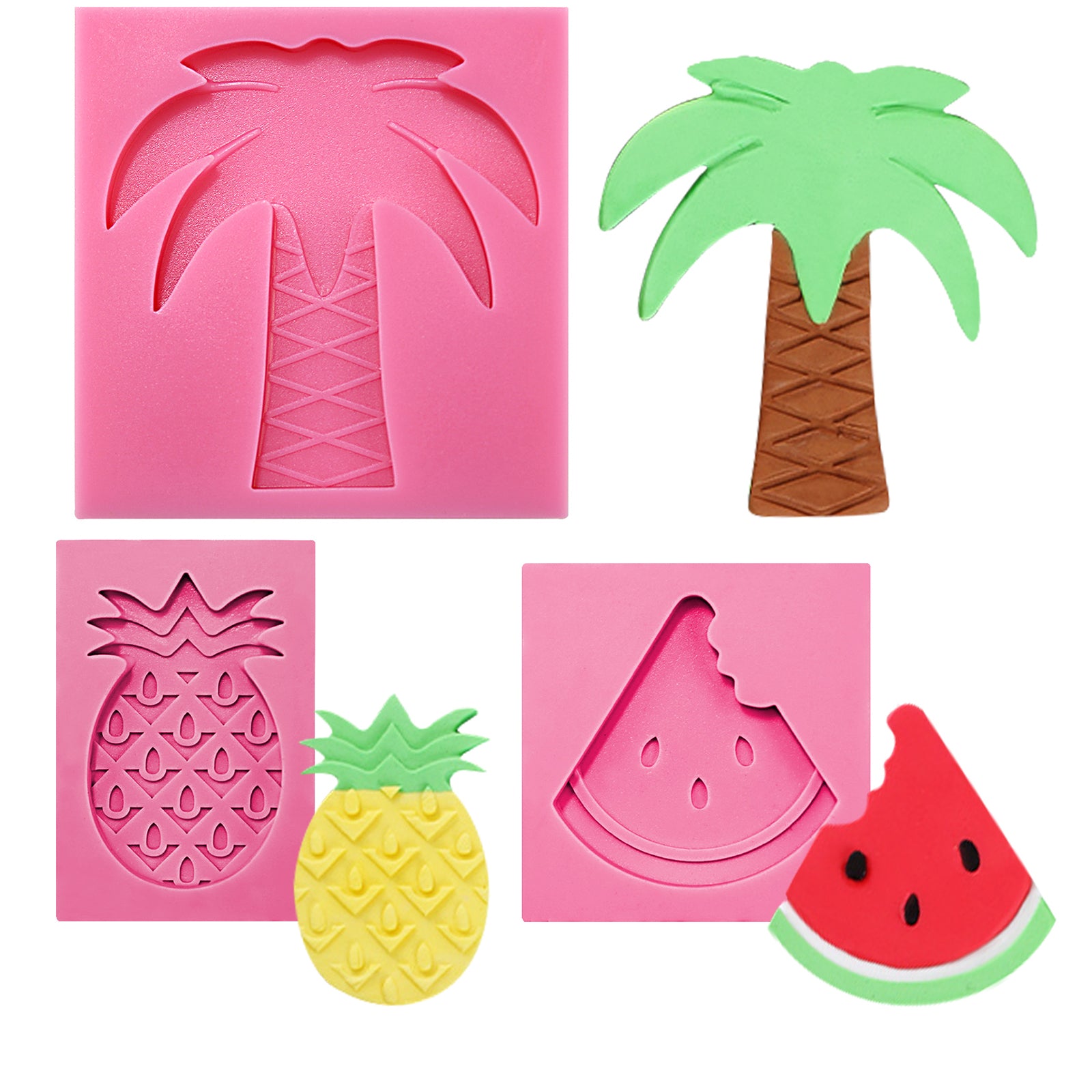 Palm Tree Chocolate Candy Mold  Silicone Palm Tree Mold for Cake