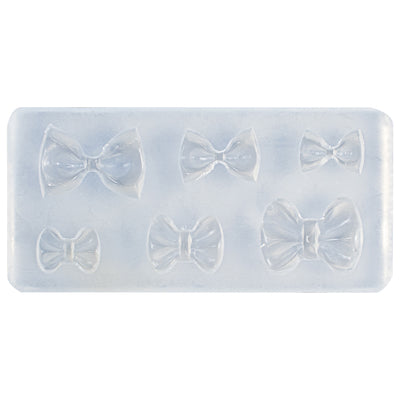 Tiny Ribbon Bows Silicone Mold 6-Cavity