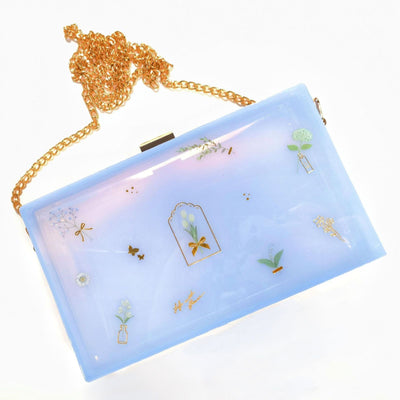 Large Rectangle Resin Clutch Bag Mold Complete Set of 9