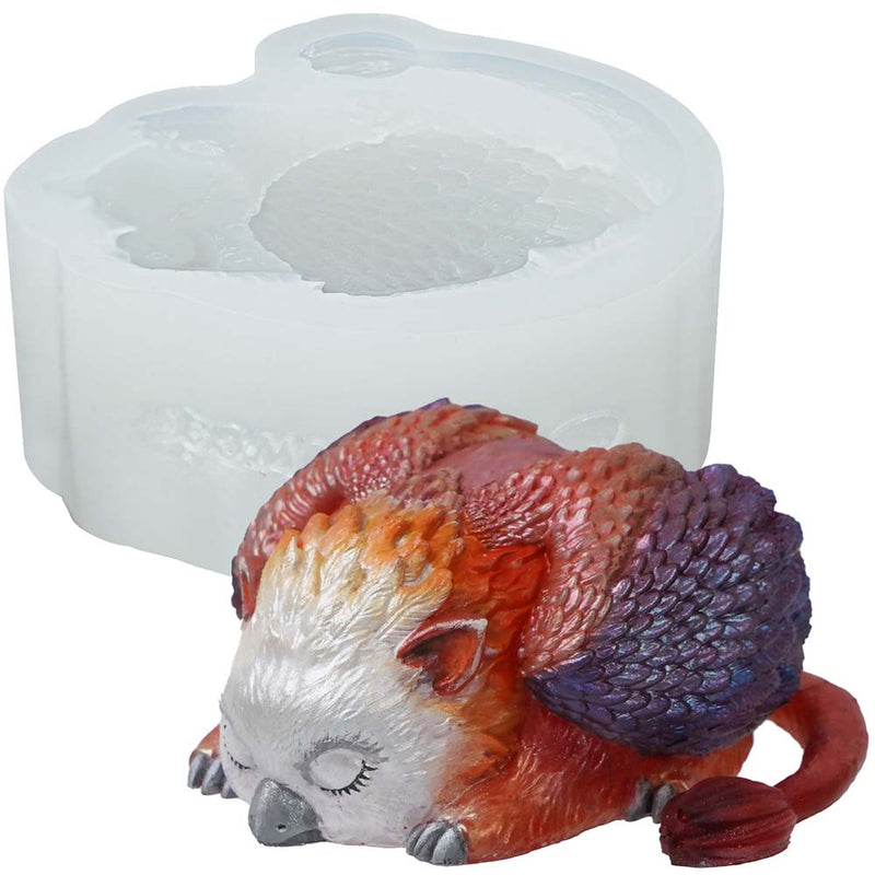 Resin Animal Silicone Molds 3D for Epoxy Plaster Crafts