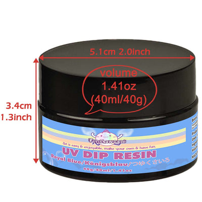 Multicolor UV Dip Resin for Wire Flower