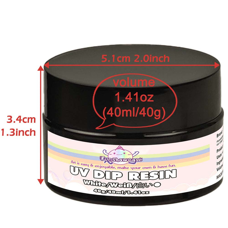 Multicolor UV Dip Resin for Wire Flower