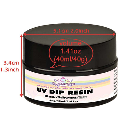 Multicolor UV Dip Resin for Wire Flower