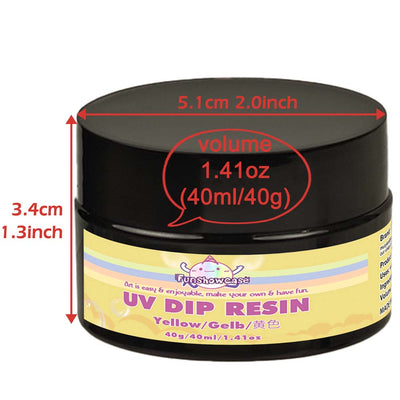 Multicolor UV Dip Resin for Wire Flower