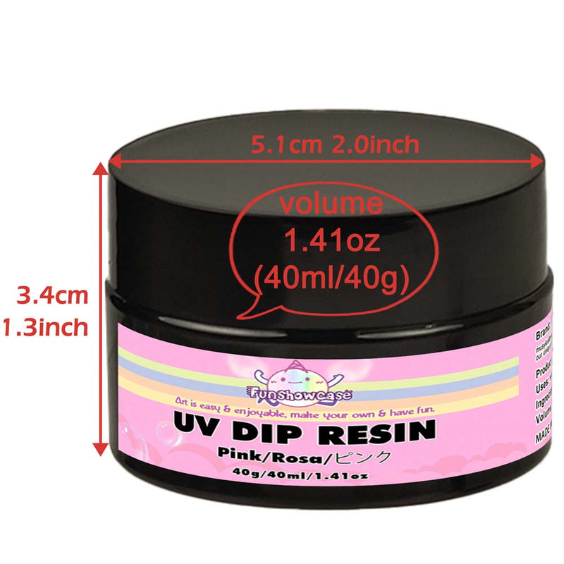 Multicolor UV Dip Resin for Wire Flower