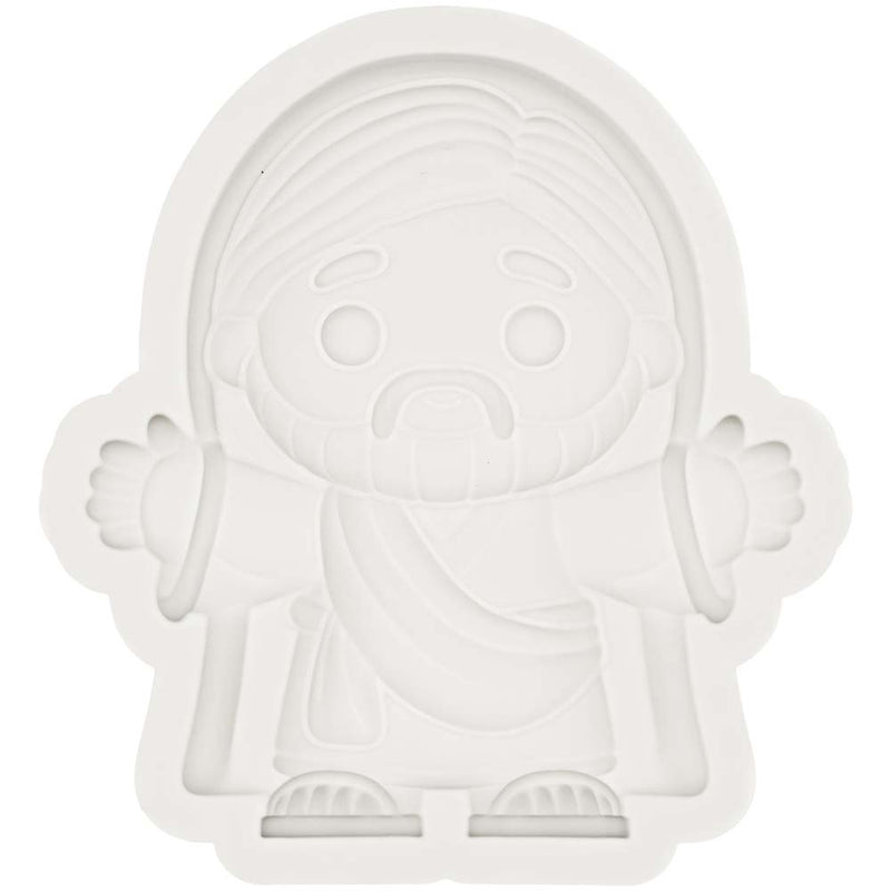 Jesus Cake Topper Mold 3-Inch