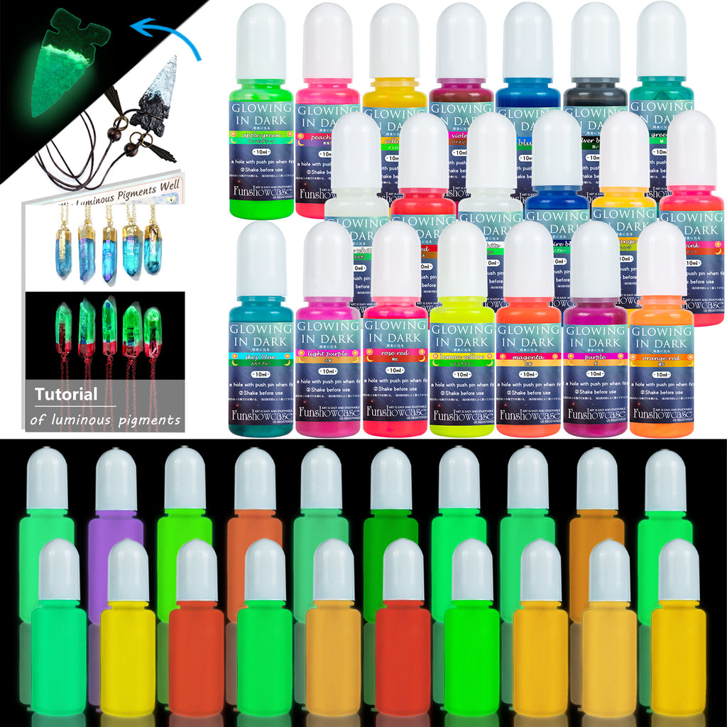 Crystal Epoxy Uv Resin Pigment -18 Colors 10g Liquid Epoxy Resin Colour Dye
