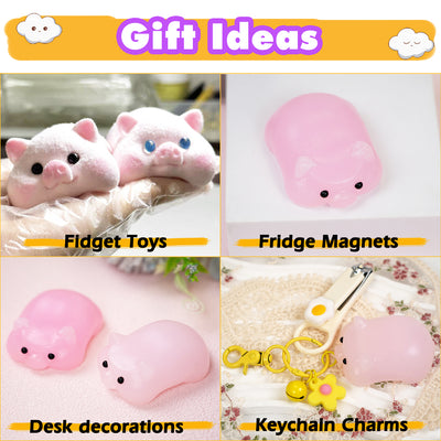 Taba Squishy Maker Kit Gel+Pig Silicone Mold+Pigment