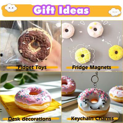 Taba Squishy Donut Maker Kit Silicone Mold+Gel+Pigment+Sprinkles