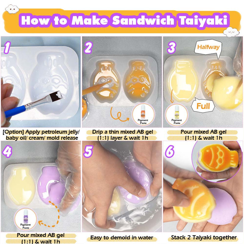 Taba Squishy Taiyaki Making Pack