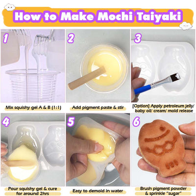 Taba Squishy Taiyaki Making Pack