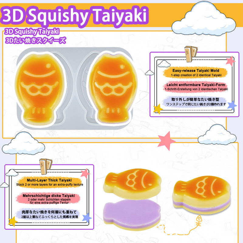 Taba Squishy Taiyaki Making Pack