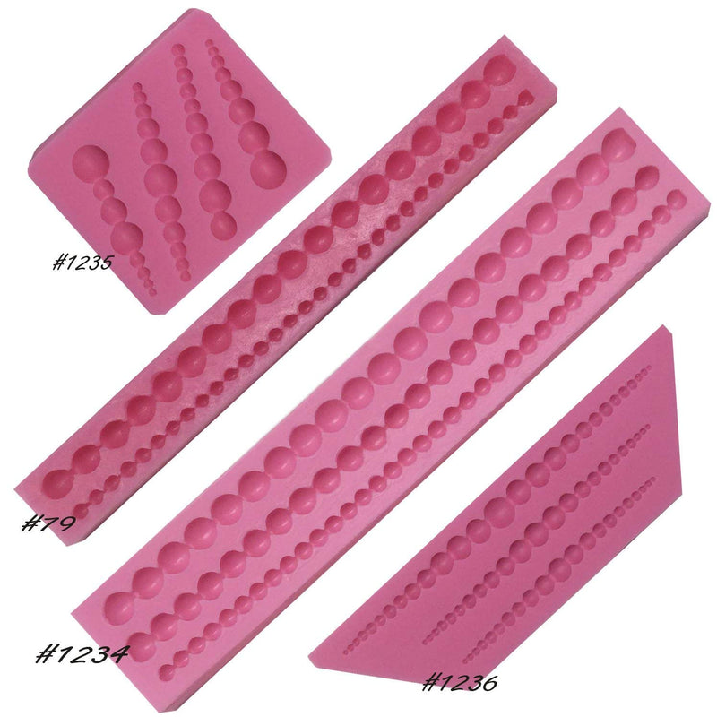 Mini Pearls cake silicone mould