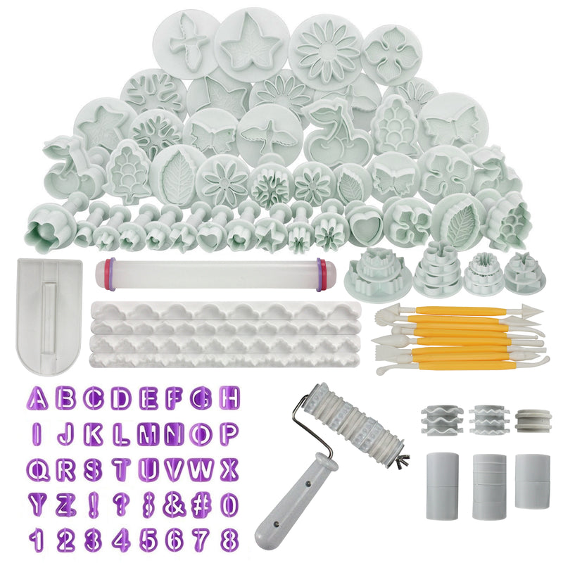 379 Pcs Cake Decorating Supplies Kit, Baking Pastry Tools with Cake  Rotating Turntable Scraper Spatula Leveler & 48 Icing Piping Tips with  Pattern Chart, Baking Supplies for Beginner and Cake-Lover - Walmart.com