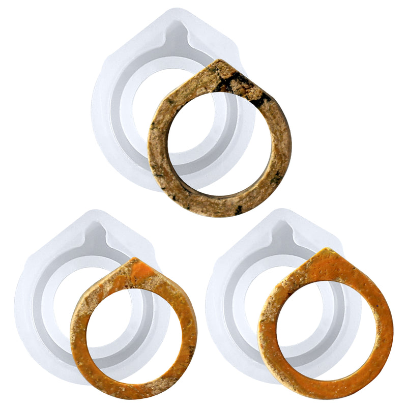 New Silicone Ring Mold DIY Making Resin Ring Molds Resin Jewelry Mold for Ring  Ring Silicone Mould 16-18mm Ring Craft Mold -  Hong Kong