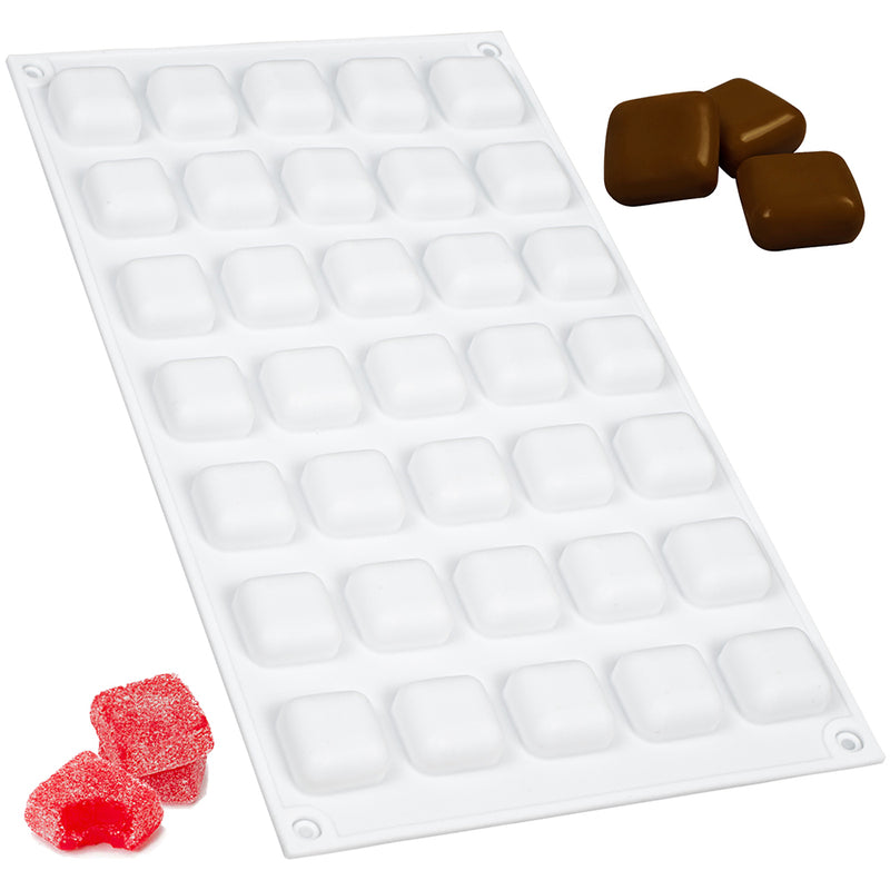 Silicone Mold - Silicone Gummy Candy Molds Ice Cube Trays, Set Of 2 Silicone
