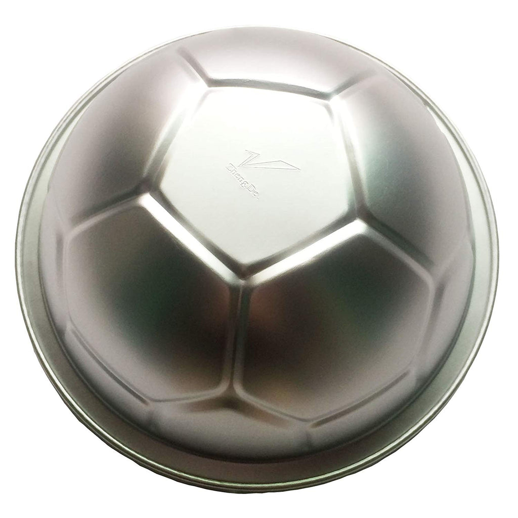 Soccer Cake Pan, 8 inch Football Cake Pan, Kids DIY 3D Birthday Cake Pan, Aluminum Alloy Cake Molds Nonstick Baking Tools