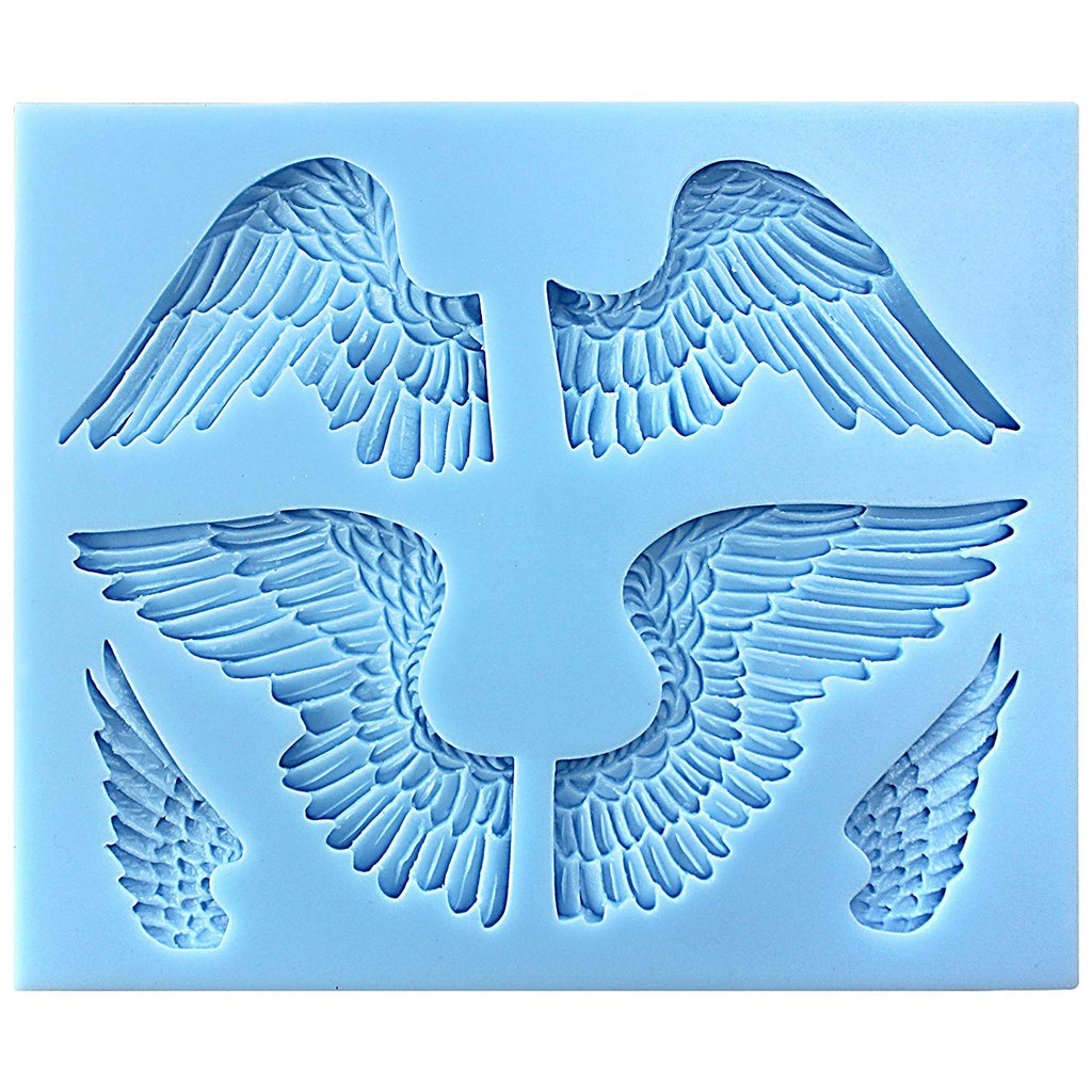 Angel Wings Super Shiny Dandelion Coaster Resin Molds Silicone Coaster Mold Round Flowers Shape Silicone Molds for Epoxy Resin Casting DIY Cup Mats Mold